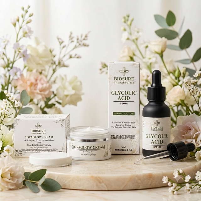 Glycolic Acid and Novaglow Cream