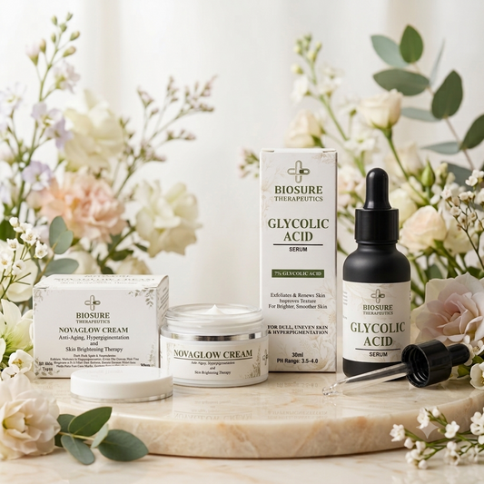 Glycolic Acid and Novaglow Cream